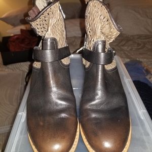 Rag & Bone Western Inspired Two-Tone booties